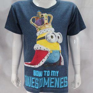 Little Boys Minions King Bob Tee